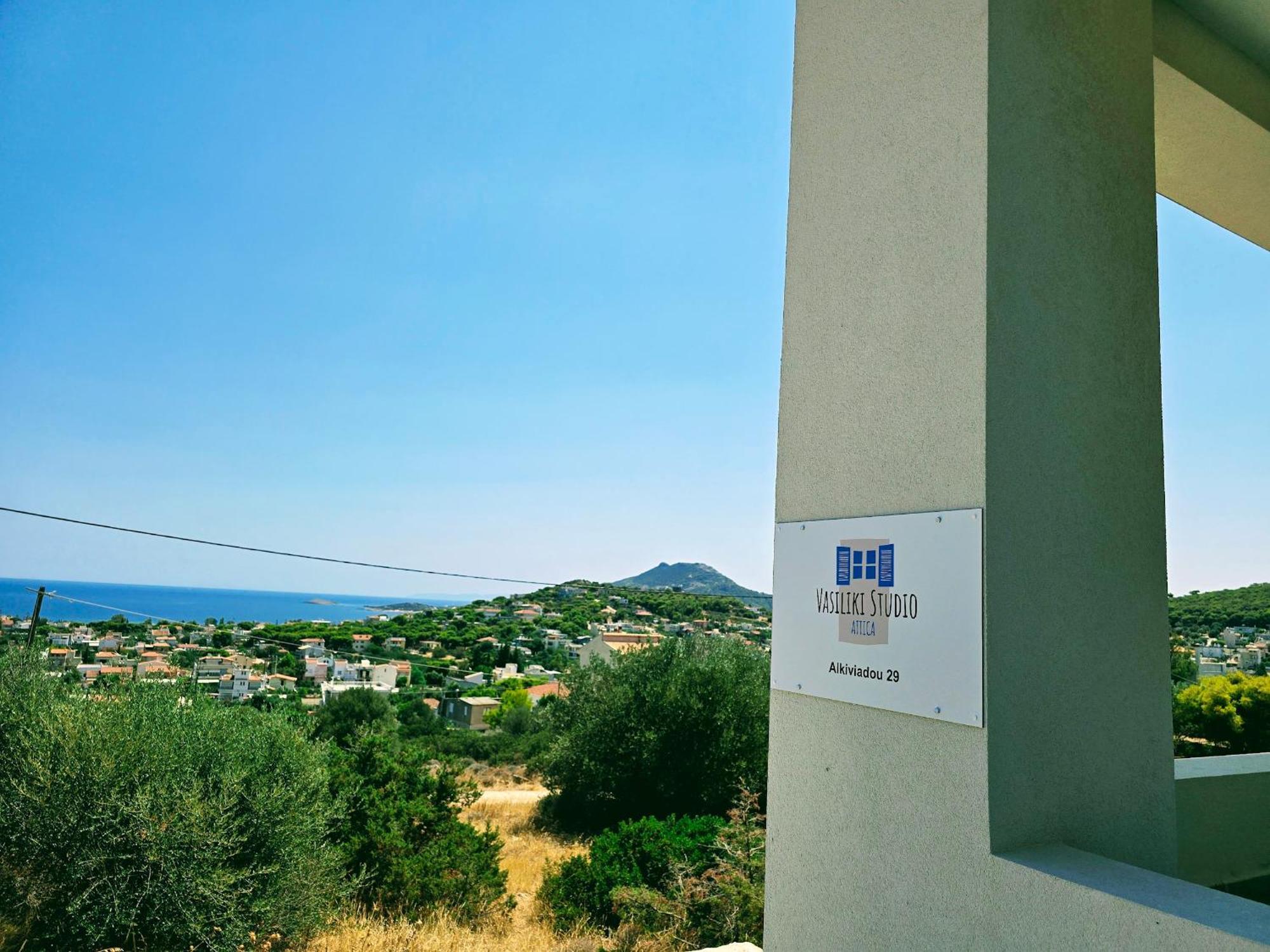 ארטמידה Vasiliki Studio, Beautiful New Built Appartement 10 Km To Airport מראה חיצוני תמונה